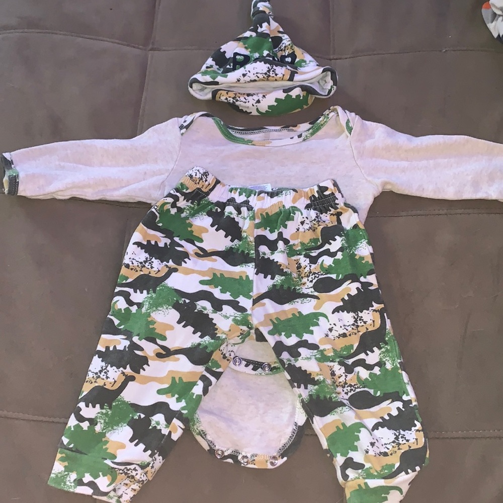 Baby gear 6-9m 3pc boys outfit